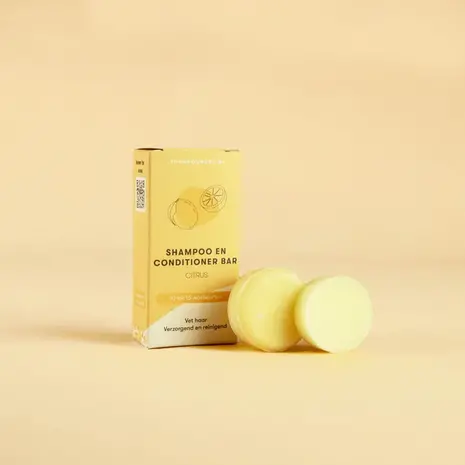 Shampoo bars SB - mini shampoo & conditioner bar - citrus Shampoo bars SB - mini shampoo & conditioner bar - citrus