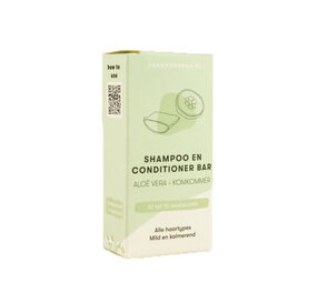 Shampoo bars SB - mini shampoo & conditioner bar - aloë vera & komkommer