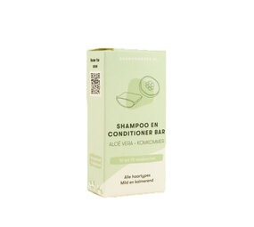 Shampoo bars SB - mini shampoo & conditioner bar - aloë vera & komkommer Shampoo bars SB - mini shampoo & conditioner bar - aloë vera & komkommer