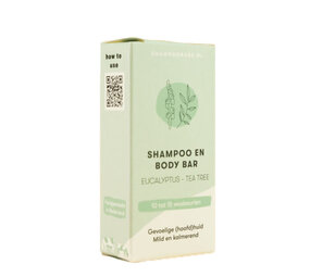 Shampoo bars SB - mini shampoo & body bar - eucalyptus & tea tree