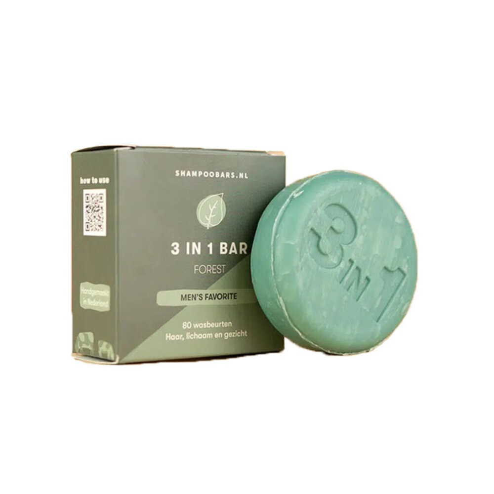 Shampoo bars SB - 3 in 1 bar - bosgeur