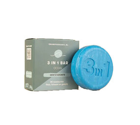 Shampoo bars SB - 3 in 1 bar - ocean Shampoo bars SB - 3 in 1 bar - ocean