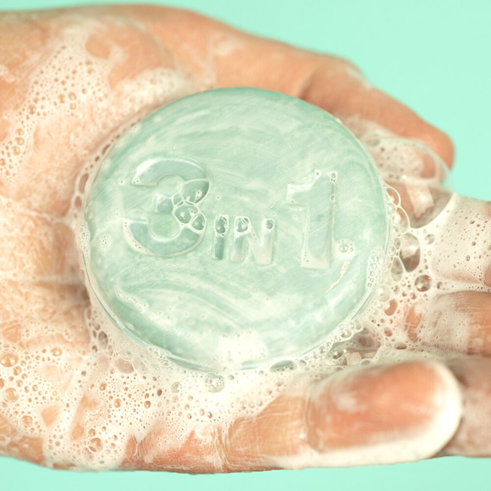 Shampoo bars SB - 3 in 1 bar - bosgeur