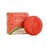 Shampoo bars SB - kids bar 2 in 1 - watermeloen