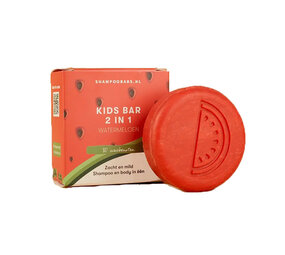 Shampoo bars SB - kids bar 2 in 1 - watermeloen Shampoo bars SB - kids bar 2 in 1 - watermeloen
