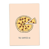 Kaart Blanche Kaart blanche - wenskaart - you complete me