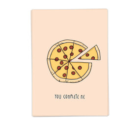 Kaart Blanche Kaart blanche - wenskaart - you complete me Kaart Blanche Kaart blanche - wenskaart - you complete me