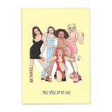 Kaart Blanche Kaart blanche - wenskaart - you spice up my life