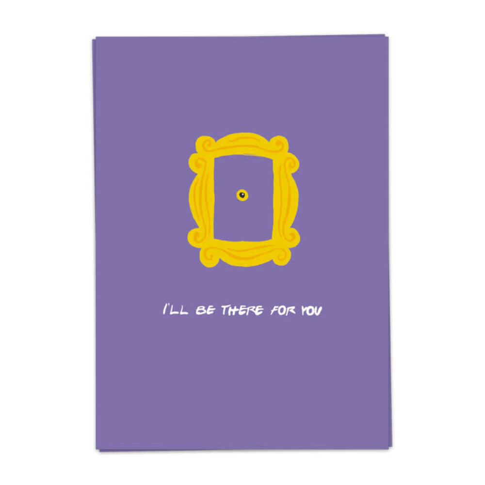 Kaart Blanche Kaart blanche - wenskaart - i'll be there for you