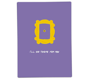 Kaart Blanche Kaart blanche - wenskaart - i'll be there for you
