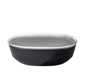 Mepal Mepal - silueta serveerschaal 4000 ml (met deksel) - nordic black Mepal Mepal - silueta serveerschaal 4000 ml (met deksel) - nordic black