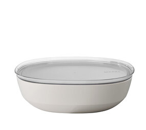 Mepal Mepal - silueta serveerschaal 4000 ml (met deksel) - nordic white Mepal Mepal - silueta serveerschaal 4000 ml (met deksel) - nordic white