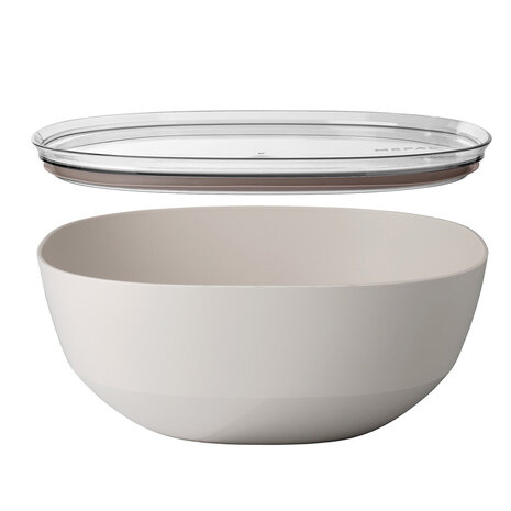 Mepal Mepal - silueta serveerschaal 5000 ml (met deksel) - wit Mepal Mepal - silueta serveerschaal 5000 ml (met deksel) - wit