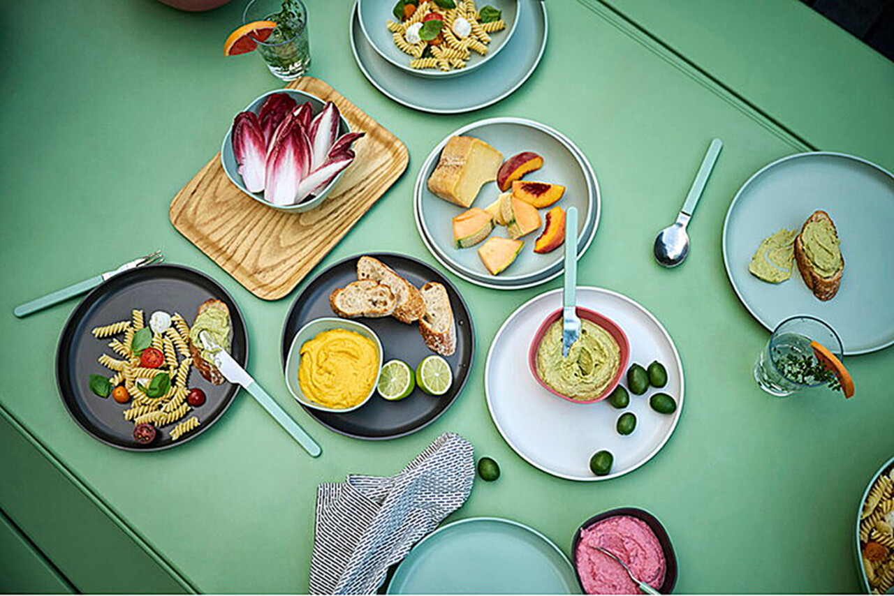 Mepal Mepal - silueta serveerschaal 5000 ml (met deksel) - wit Mepal Mepal - silueta serveerschaal 5000 ml (met deksel) - wit