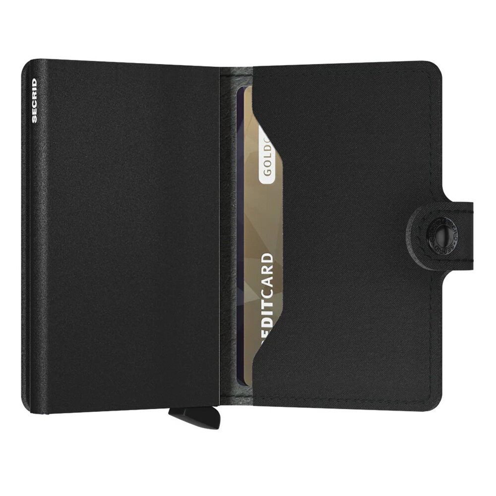 Secrid Secrid - miniwallet yard powder - zwart Secrid Secrid - miniwallet yard powder - zwart