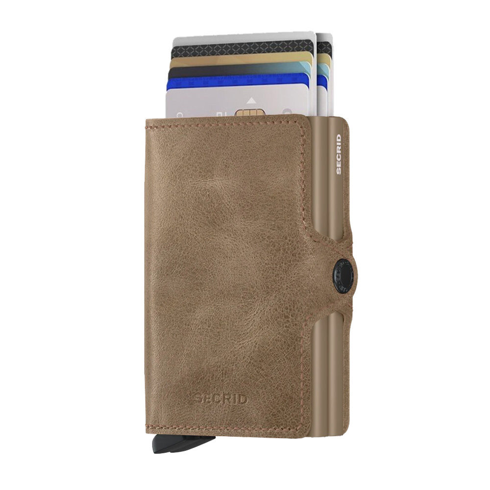 Secrid Secrid - twinwallet vintage - taupe Secrid Secrid - twinwallet vintage - taupe