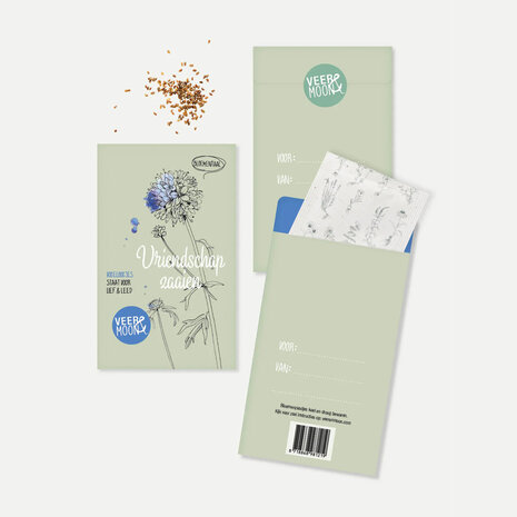 Veer & Moon Veer & Moon - bloemzaadjes - vriendschap zaaien Veer & Moon Veer & Moon - bloemzaadjes - vriendschap zaaien