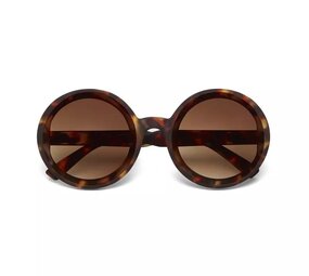 Okkia Okkia - zonnebril Monica - rond - classic havana