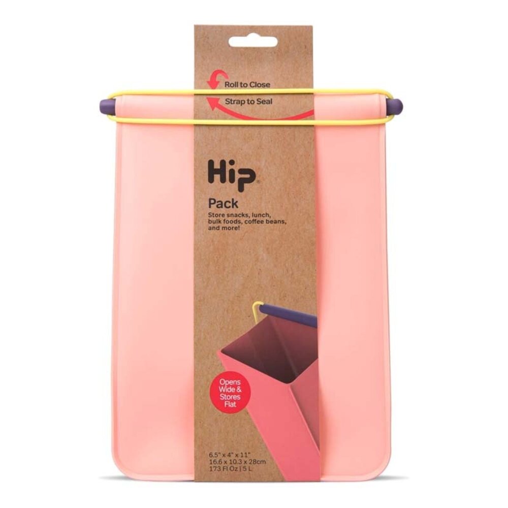HIP HIP - herbruikbare lunchzak large - coral HIP HIP - herbruikbare lunchzak large - coral