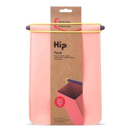HIP HIP - herbruikbare lunchzak large - coral HIP HIP - herbruikbare lunchzak large - coral