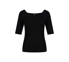 Zilch Zilch - bamboo top square neck - black Zilch Zilch - bamboo top square neck - black