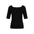 Zilch - bamboo top square neck - black Zilch - bamboo top square neck - black