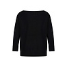 Zilch Zilch - bamboo top met vleermuismouw - zwart Zilch Zilch - bamboo top met vleermuismouw - zwart