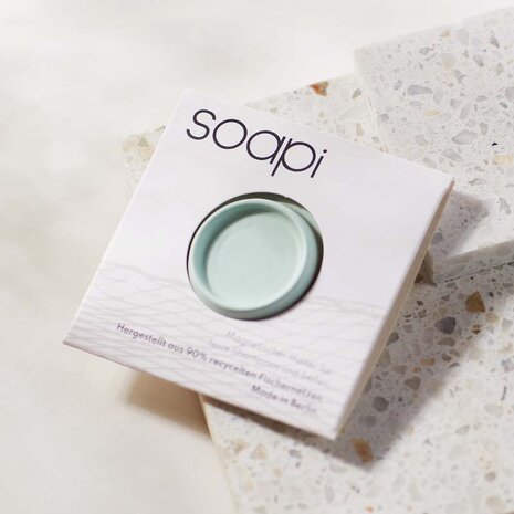 Soapi Soapi - magnetische zeephouder - mint