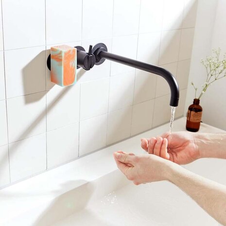 Soapi Soapi - magnetische zeephouder - donkergrijs Soapi Soapi - magnetische zeephouder - donkergrijs