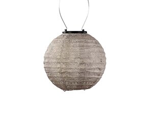 Lumiz Lumiz - solar lantaarn - round 20 spectare - light taupe Lumiz Lumiz - solar lantaarn - round 20 spectare - light taupe