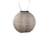 Lumiz - solar lantaarn - round 20 spectare - light taupe Lumiz - solar lantaarn - round 20 spectare - light taupe