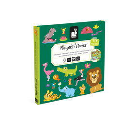 Janod Janod -  magneti stories - afrikaanse dieren