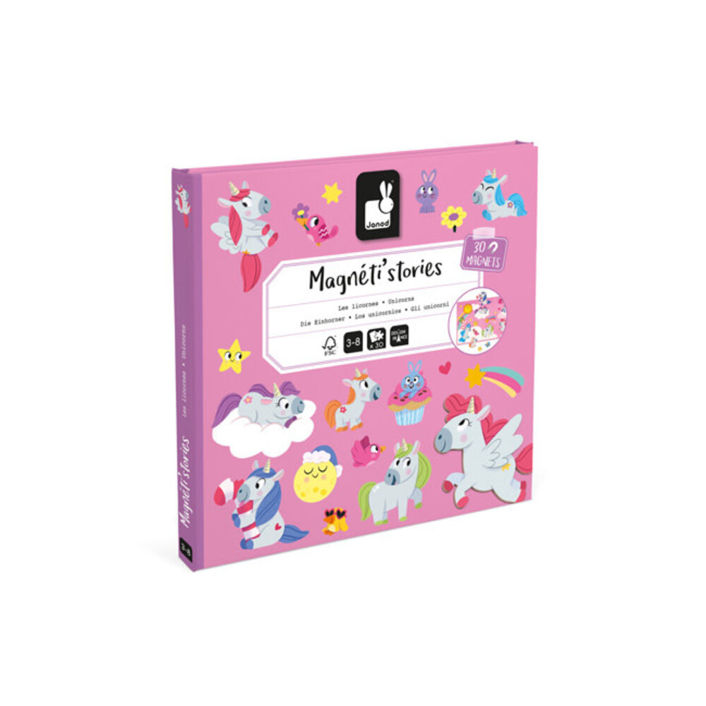 Janod Janod -  magneti stories - eenhoorns Janod Janod -  magneti stories - eenhoorns