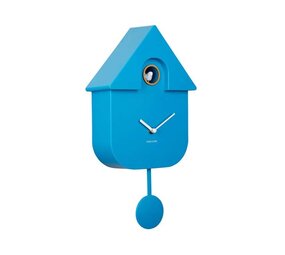 Karlsson Karlsson - wandklok - modern cuckoo - bright blue Karlsson Karlsson - wandklok - modern cuckoo - bright blue