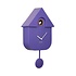 Karlsson - wandklok - modern cuckoo - bright purple Karlsson - wandklok - modern cuckoo - bright purple