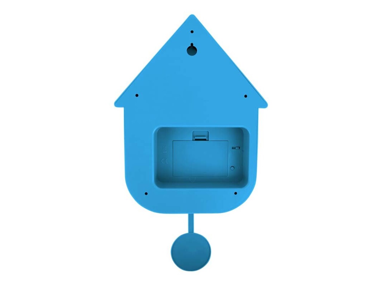 Karlsson Karlsson - wandklok - modern cuckoo - helderblauw Karlsson Karlsson - wandklok - modern cuckoo - helderblauw