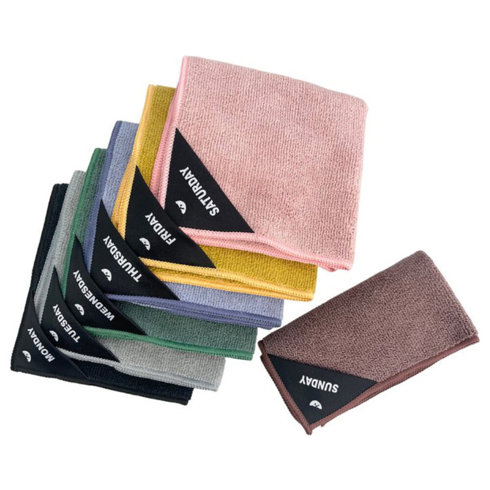 Klud Klud - microvezeldoekjes (set van 7) - multicolour Klud Klud - microvezeldoekjes (set van 7) - multicolour