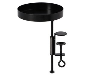 Esschert design Esschert Design - ronde vensterbank klem small - zwart Esschert design Esschert Design - ronde vensterbank klem small - zwart
