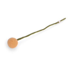 Gry & Sif Gry & sif - bloem craspedia (3 cm) - peach Gry & Sif Gry & sif - bloem craspedia (3 cm) - peach