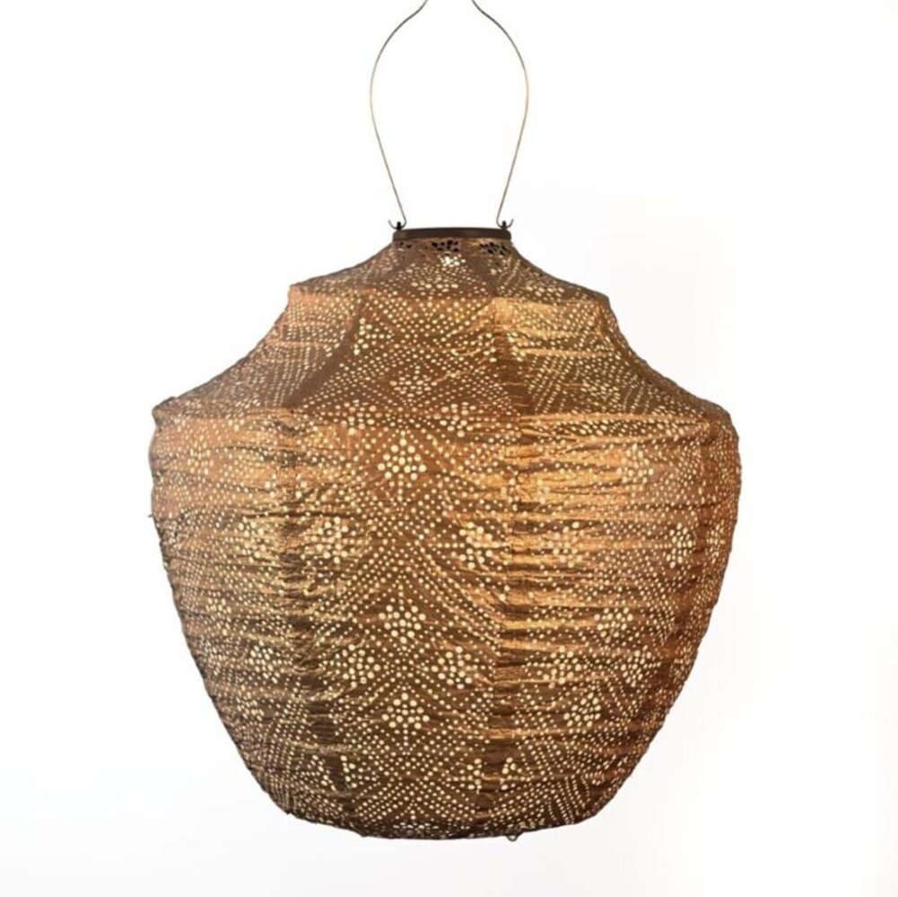 Lumiz Lumiz - solar lantaarn -  crown 40 - topaze - goudkleur