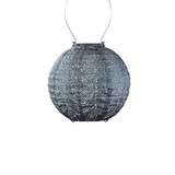 Lumiz Lumiz - solar lantaarn - round 20 folia - grey blue Lumiz Lumiz - solar lantaarn - round 20 folia - grey blue