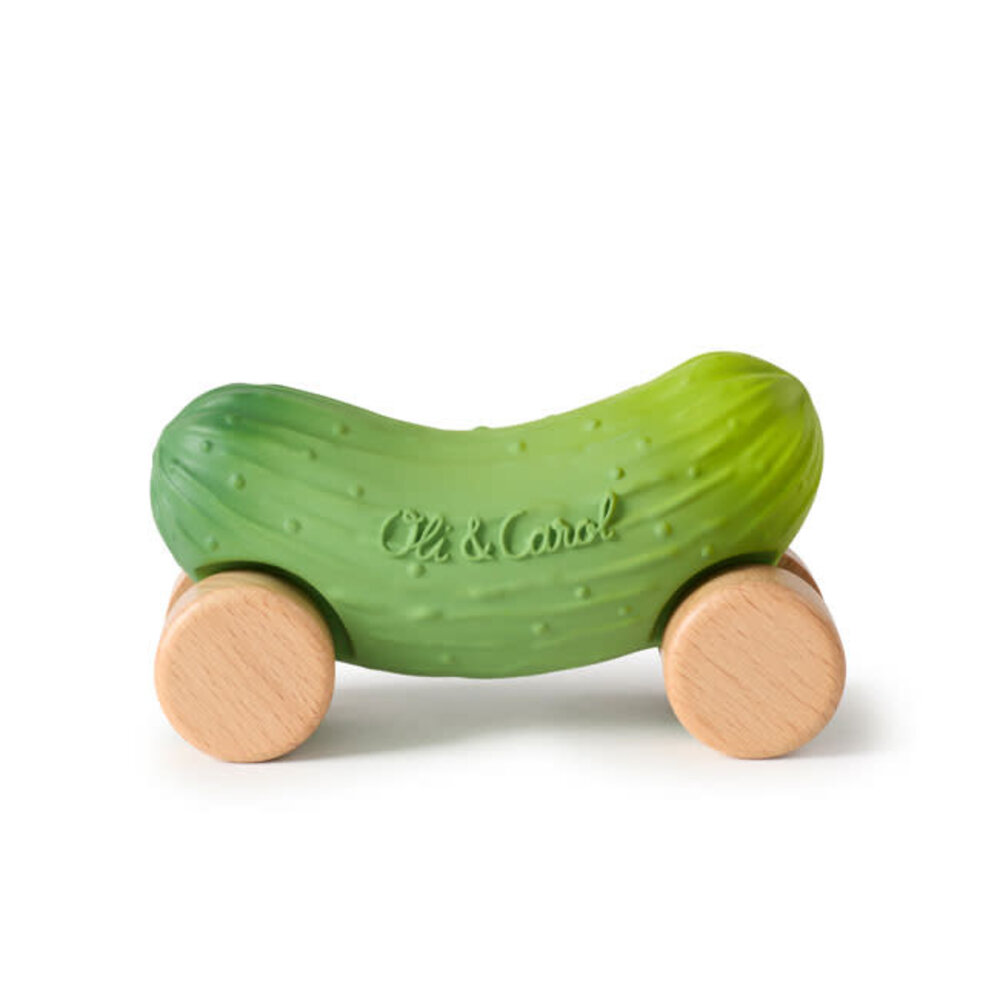 Oli & Carol Oli & Carol - green car - pepino de komkommerauto Oli & Carol Oli & Carol - green car - pepino de komkommerauto