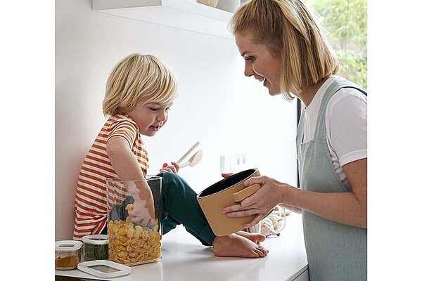 Mepal Mepal - bewaardoos modula 2000 ml - zwart Mepal Mepal - bewaardoos modula 2000 ml - zwart