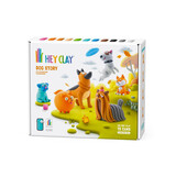 Hey Clay Hey Clay - boetseerklei - honden vriendjes (15 potjes)