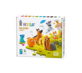 Hey Clay Hey Clay - boetseerklei - honden vriendjes (15 potjes) Hey Clay Hey Clay - boetseerklei - honden vriendjes (15 potjes)