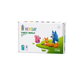 Hey Clay Hey Clay - boetseerklei - wolf, vos & eekhoorn (6 potjes) Hey Clay Hey Clay - boetseerklei - wolf, vos & eekhoorn (6 potjes)