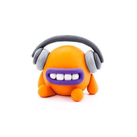 Hey Clay Hey Clay - boetseerklei - muzon (3 potjes) Hey Clay Hey Clay - boetseerklei - muzon (3 potjes)