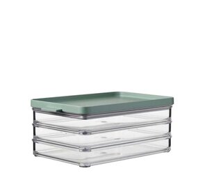 Mepal Mepal - koelkastdoos omnia vleeswaren 3-laags  - nordic sage