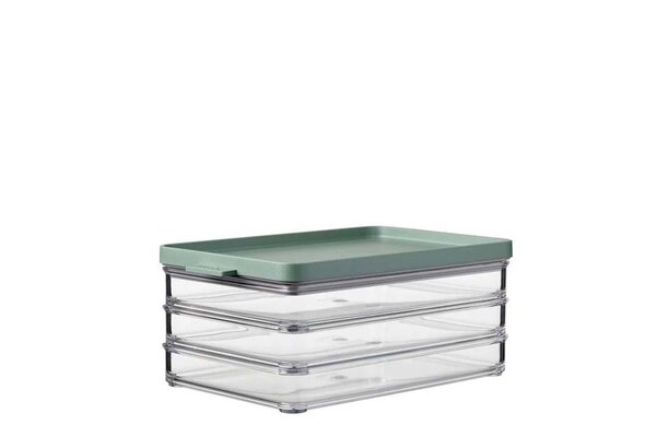 Mepal Mepal - koelkastdoos omnia vleeswaren 3-laags  - zachtgroen