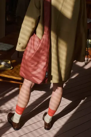 Tinne+Mia Tinne+Mia - feel good tas - roodbruin